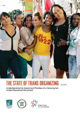 The State of Trans Organizing 2nd Edition 2017 CoverPage