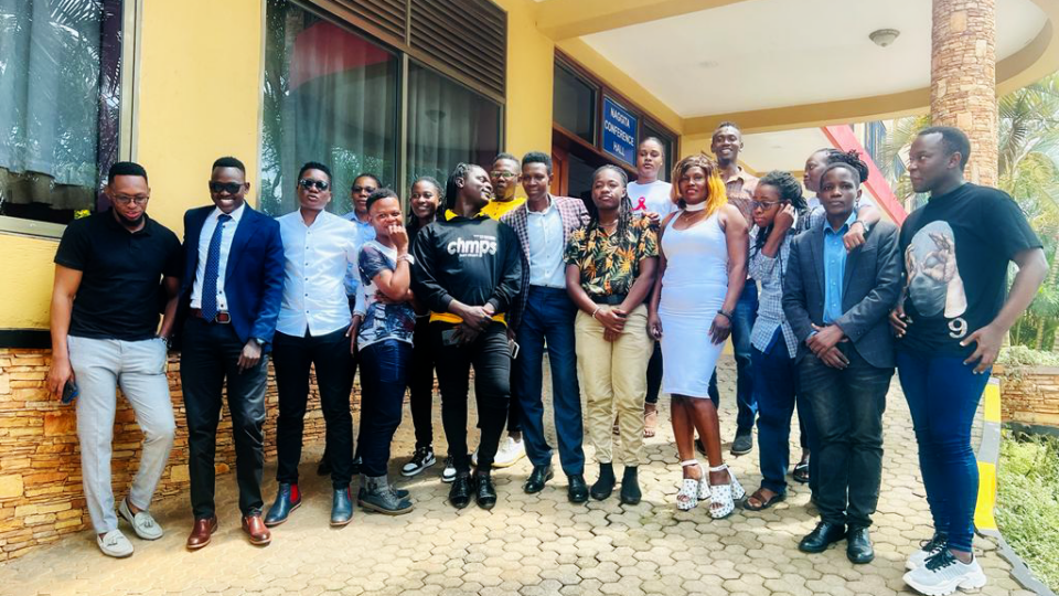 FEM Alliance Uganda during a workshop held as part of their engagement in GATE's CRG-SI Project