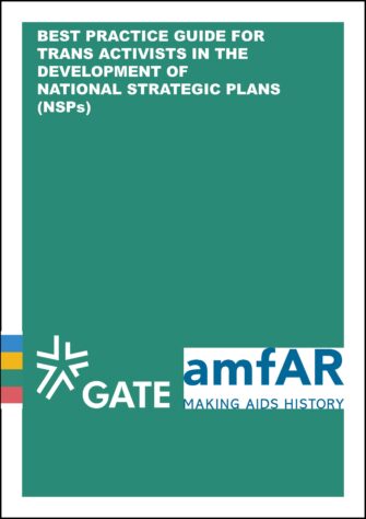 Best Practice Guideline for Trans Activists NSP CoverPage