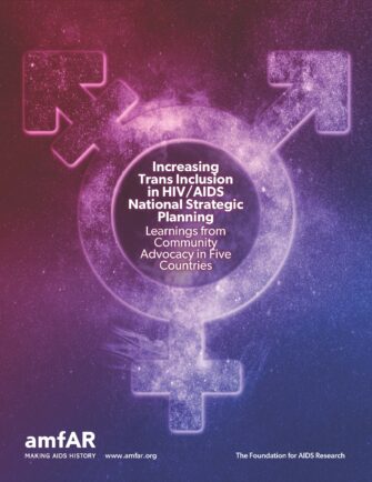 Increasing Trans Inclusion in HIV National Strategic Planning Learnings CoverPage