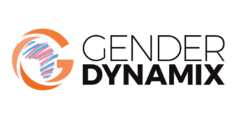 Gender Dynamix logo. Partner organization of the Global Trans Conference