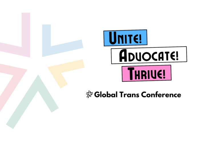 GATE logo and title: Unite! Advocate! Thrive! Global Trans Conference