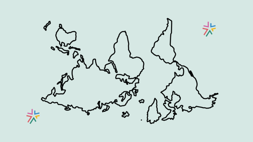 GATE's regional classification map