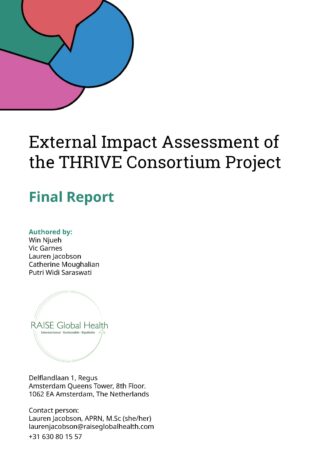 RAISE External Impact Assessment of THRIVE Consortium Page 01