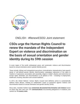 2025 RenewIESOGI statement