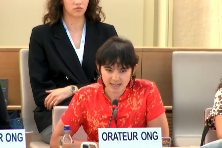 Lily Dong at HRC 59