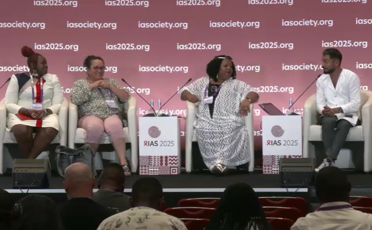 Group photo of panelists at IAS 2025 session