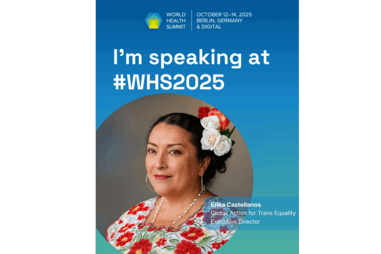 Erika Castellanos at the World Health Summit 2025