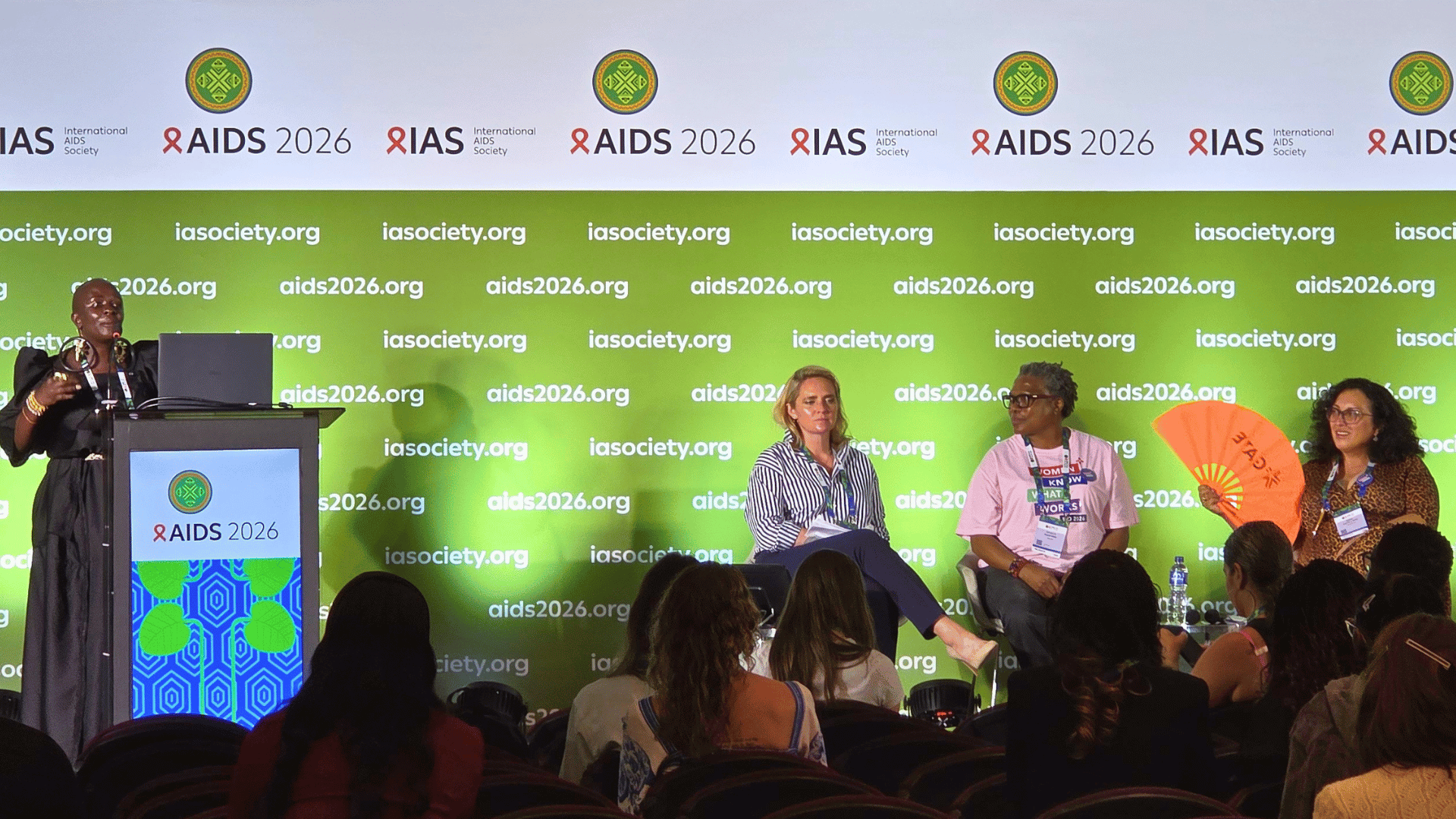 Erika Castellanos GATE at AIDS 2026